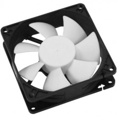 Ventilator Cooltek Silent Fan 80, 80mm (Alb/Negru) foto