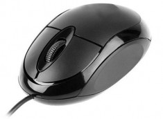 Mouse Tracer Neptun, 800 DPI, USB (Negru) foto