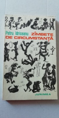 myh 525s - ZIMBETE DE CIRCUMSTANTA - PETRU IDRICEANU - ED 1982 foto