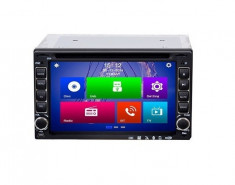 CD-DVD Player auto 2DIN Universal cu TouchScreen Telecomanda si Ecran LCD de 6.4 foto