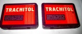 9391-Set 2 Cutii goale Trachitol Karl Engelhard pastile farmacie dezinfectie.