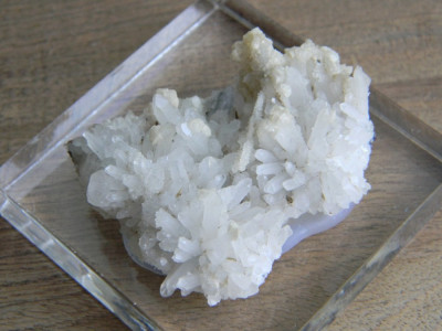 Specimen minerale - CUART SI CALCIT (T1) foto