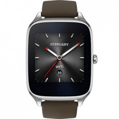 Resigilat: ASUS Smartwatch ZenWatch 2 49MM Argintiu Si Curea Silicon Maro RS125032023 foto