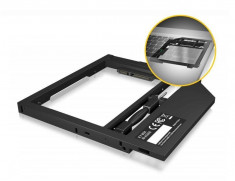 RaidSonic IcyBox Adapter for 2.5&amp;#039;&amp;#039; HDD/SSD in Notebook DVD bay foto