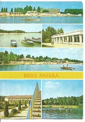 (A)carte postala-IALOMITA-Baile Amara foto
