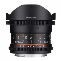 Resigilat: Samyang 12mm T3.1 VDSLR MFT RS125022350 foto