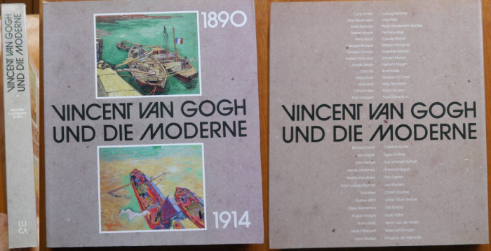 Vincent van Gogh , 1890 - 1914 , Muzeul din Essen , album de arta , 1990