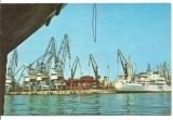 (A)carte postala-CONSTANTA-Vedere din port, Circulata, Printata