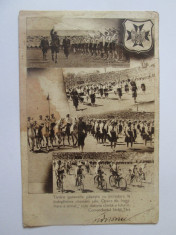 Rara! Carte postala Straja Tarii/Regele Carol II saluta membrii aproximativ 1935 foto