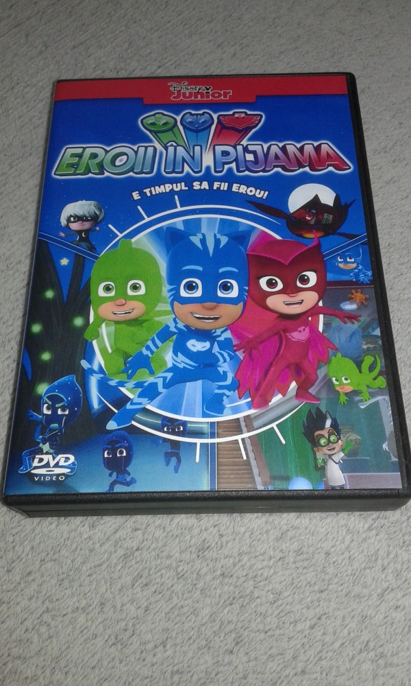 Eroi in Pijama - PJ Masks Desene animate dublate in limba romana, DVD |  Okazii.ro