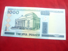 Bancnota 1000 ruble Bielorusia 2000 ,cal.NC foto