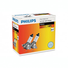 SET 2 BECURI FAR H7 55W 12V VISION PHILIPS foto