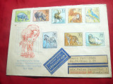 Plic FDC - Gradina Zoologica 1975 , 8 val.DDR