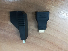 Mufa adaptor Convertor de la Mini HDMI la HDMI. foto
