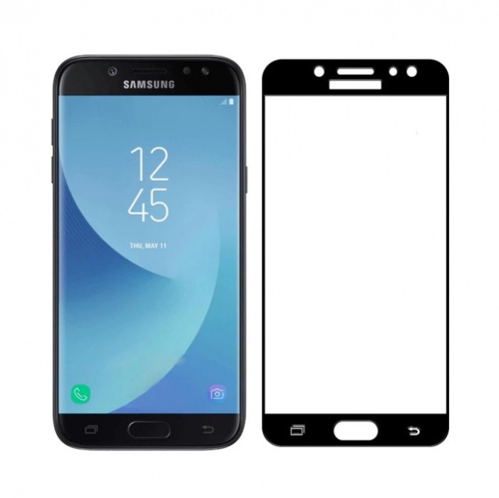 Folie sticla ecran acoperire integrala Samsung Galaxy A8 2018 Neagra Folie sticla ecran acoperire integrala Samsung Galaxy A8 2018 Neagra
