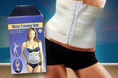 Centura corset abdomen, modelat talie, protectie spate la efort foto