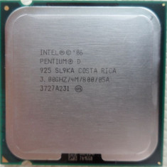Procesor Intel Pentium D 925 D925 3 Ghz socket 775 + pasta termoconductoare