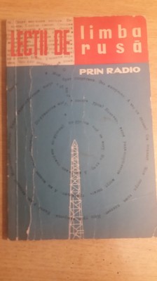 myh 523s - LECTII DE LIMBA RUSA PRIN RADIO - TATIANA MALITA - EDITIA 1963 foto