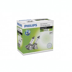 SET 2 BECURI FAR H7 55W 12V LongerLife PHILIPS foto