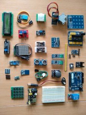 Kit #3 senzori pt placi de dezvoltare ARDUINO + Arduino Leonardo foto