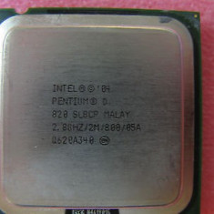 Procesor Intel Pentium D 820 D820 2.8 Ghz socket 775