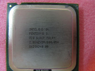 Procesor Intel Pentium D 820 D820 2.8 Ghz socket 775 foto