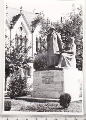 bnk foto - Targu Mures - Statuia lui Bolyai Farkas si Bolyai Janos foto