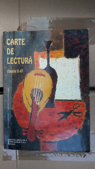CARTE DE LECTURA CLASELE II -IV