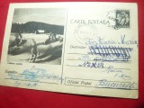 Carte Postala ilustrata Cabana Ocolita circulat 1959