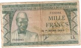 GUINEEA GUINEA 1000 FRANCS 1960 F