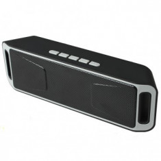 Boxa Portabila Bluetooth iUni DF02, Radio, 3W, USB, AUX-IN, Slot Card, Grey MediaTech Power foto
