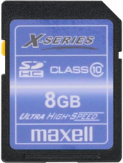 Card SDHC 8GB seria X clasa 10 Maxell foto
