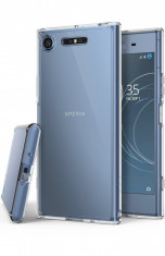 Husa Sony Xperia XZ1 Ringke FUSION CLEAR Phone Protect foto