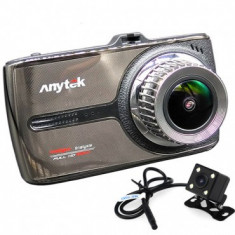Camera auto DVR iUni Dash 66G, Touchscreen, Dual Cam, Full HD, WDR, 170 grade, by Anytek MediaTech Power foto