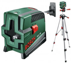 Set nivela cu laser Bosch PCL 20 Expert Tools foto