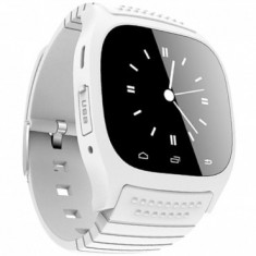 Smartwatch iUni U26 Bluetooth, 1.5 inch, BT, Notificari, Alb MediaTech Power foto