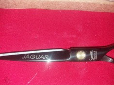 Foarfeca de tuns Jaguar Pre Style 55mm negru cu portocaliu foto