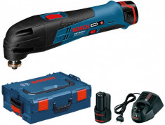 Taietor vibratii Bosch GOP 10,8 V-LI Multi-Cutter L-Boxx Expert Tools foto