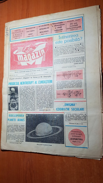 ziarul magazin 28 mai 1977
