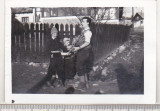 Bnk foto - Busteni 1 ianuarie 1959 - cu sorcova, Alb-Negru, Romania de la 1950, Etnografie