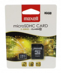 Card de memorie MICRO SDHC 16GB SERIA X CLASA 10 foto