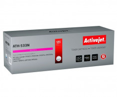 Cartus toner compatibil cc533a magenta pentru hp 304a, premium activejet, garantie 5 ani Digital Media foto