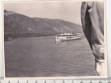 Bnk foto - Motonava Carpati in croaziera pe Dunare, Alb-Negru, Romania de la 1950, Transporturi