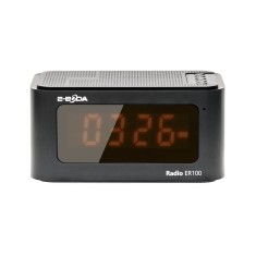 Radio cu ceas digital E-Boda ER 100 negru SmartPRO Technology foto