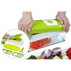 Nicer dicer plus - Feliator 11 moduri taiere + capac etans BestPrice foto