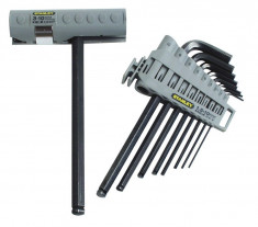 Set 9 imbusi L metric 1.5-10 cu maner Expert Tools foto