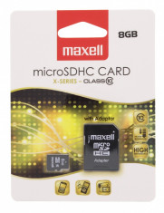 Card de memorie MICRO SDHC 8GB SERIA X CLASA 10 foto