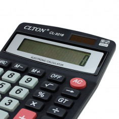 Calculator electronic, 12 digits, functii, tasta memorie, negru Digital Media foto