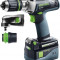 Masina de gaurit cu percutie, cu acumulator PDC 18/4 Li 5,2-Set QUADRIVE Festool Expert Tools