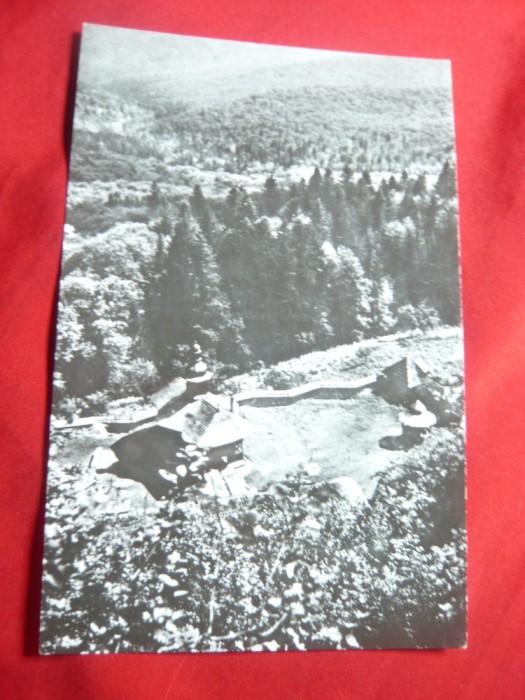 Ilustrata- Schitul Sihla judet Neamt ,inc. anilor &#039;60
